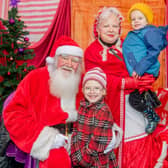 Mr and Mrs Santa meet youngsters at a previous Louth Christmas Market (PHOTO BY: John Aron Photography)