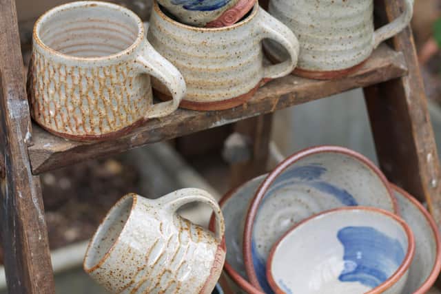 The Oxcombe Pottery range. Photo: © Oxcombe Pottery