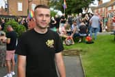 Barman William Sismey, who works at The Lumley pub in Skegness, is walking all the way to Paris in aid of the Derby and Derbyshire Children's Holiday Centre.