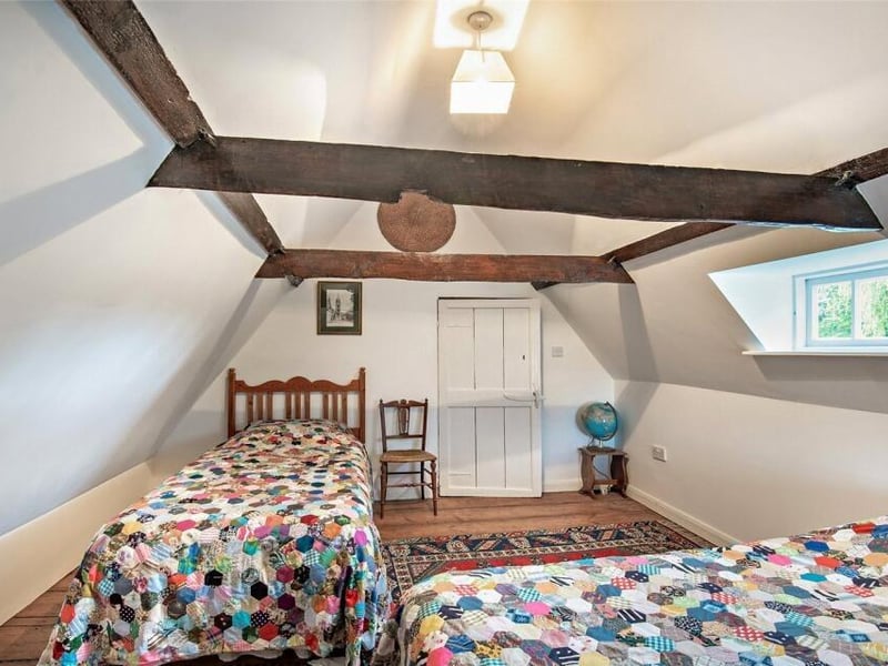 The other second-floor bedroom.