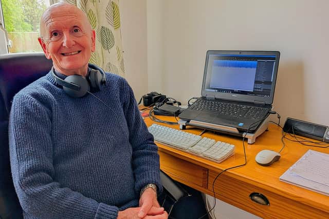 Mike Cartwright, looking to capture the essence of life in Legbourne and Cawthorpe.