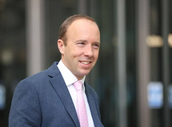 MP Matt Hancock has launched TV production company ‘GreenHazel’  