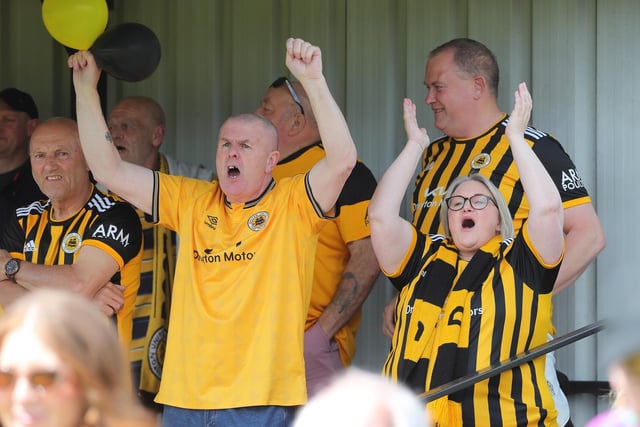 Boston United fans saw their side finally clinch promotion back to the National League.