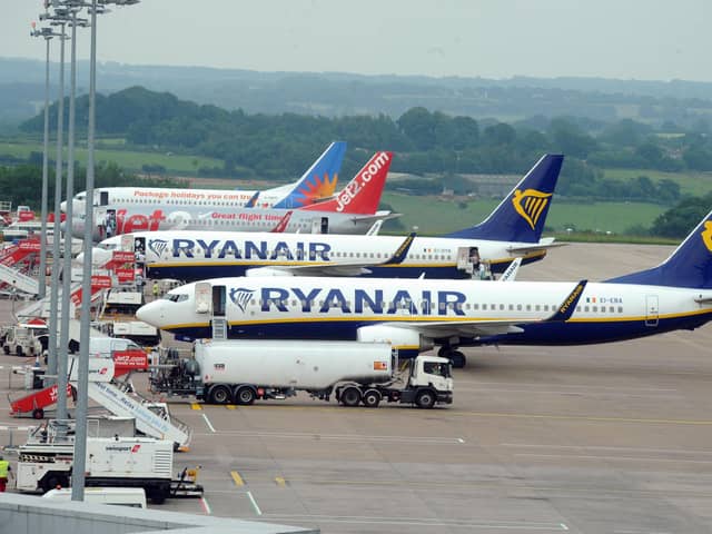 Ryanair and British Airways have cancelled flights.