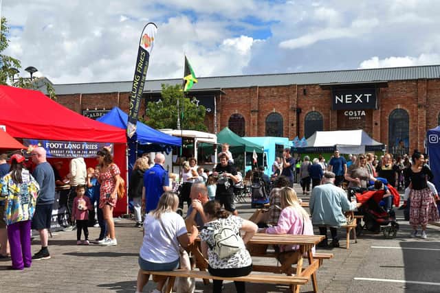 Last year's Lunch Fest event at Marshall's Yard