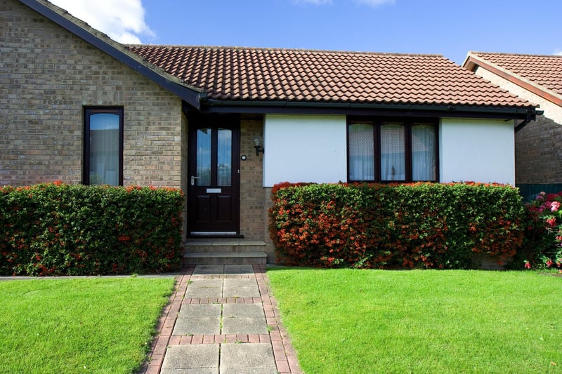 These nine bungalows are all on the market now