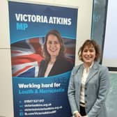 Louth & Horncastle MP Victoria Atkins, Health and Social Care Secretary.