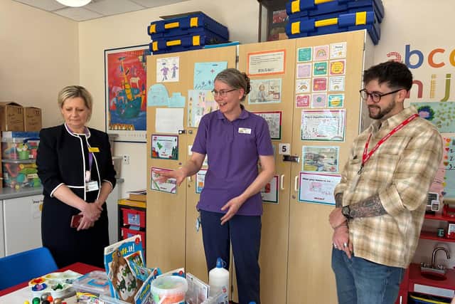 Mowgli Lincoln team see how their customers' donations have been spent
