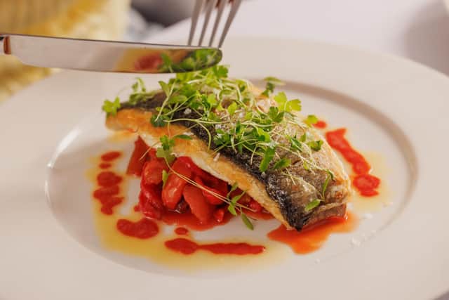 Sea Bass Alla Siciliana is an ideal summer dish
