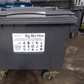 ​Residents can now hire large, wheeled bins