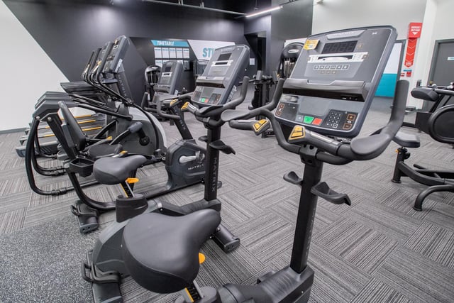 Some of the cardio equipment.