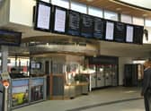 A deserted Peterborough Rail Station