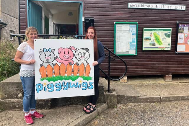 Piggywigs manager Rae Knight and deputy manager Amy Westcough.