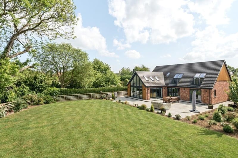 The home and rear garden.
