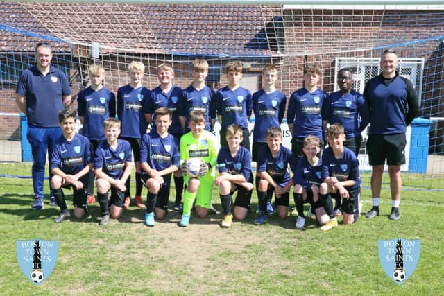 100%! The Boston Town Saints under 13s.