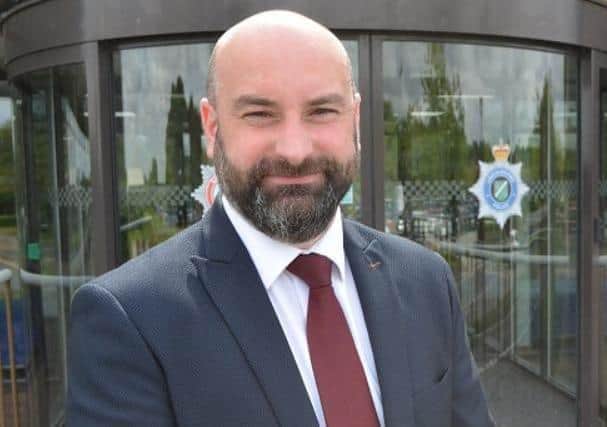 Police and Crime Commissioner (PCC) Marc Jones.
