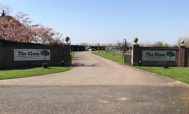 The Elms Touring Caravan Site in Addlethorpe.