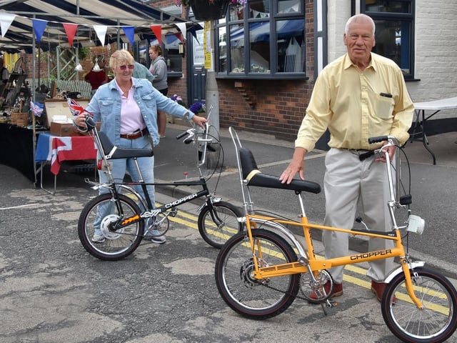 Remember when Chopper bikes were all the rage? This duo evoked lots of cycling memories.