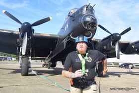 Ryan was determined to pull the huge bomber aircraft.