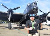 Ryan was determined to pull the huge bomber aircraft.