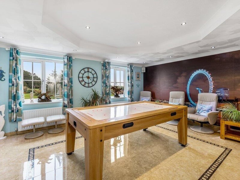 The games room.