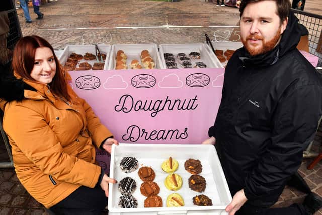 The Doughnut Dreams stall at Farmers Market