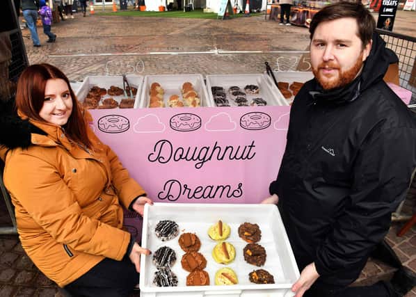 The Doughnut Dreams stall at Farmers Market