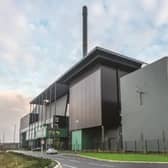 North Hykeham's energy from waste incinerator plant. Photo: LCC