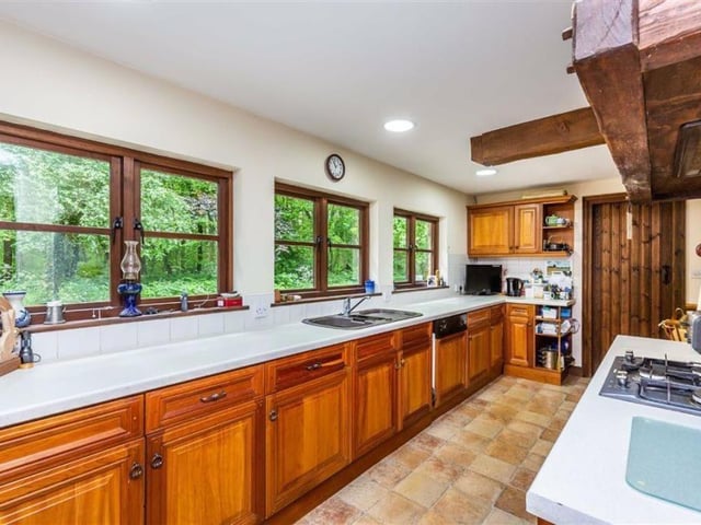The kitchen.