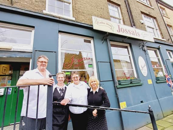 ​Jossals owners, from left, Nick Guymer, Maxine Guymer, Sally Graham and Jo Parsons. Image: Dianne Tuckett