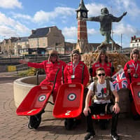 In Pictures: Skegness teenager completes walking challenge to support war veterans