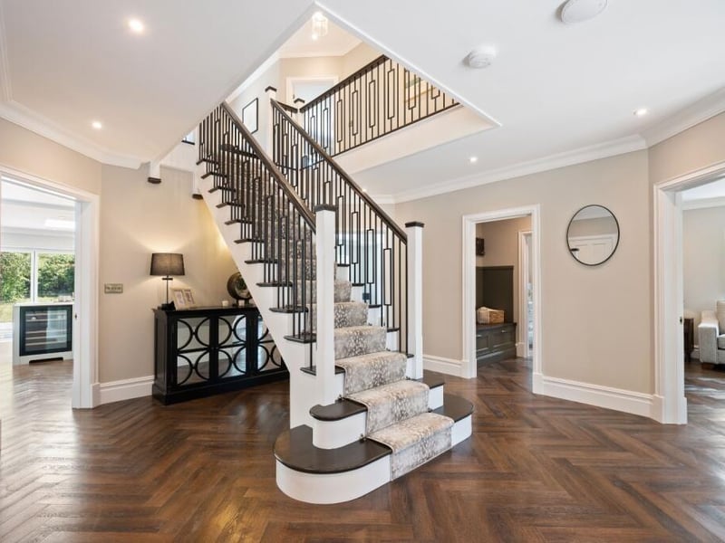 The hallway.