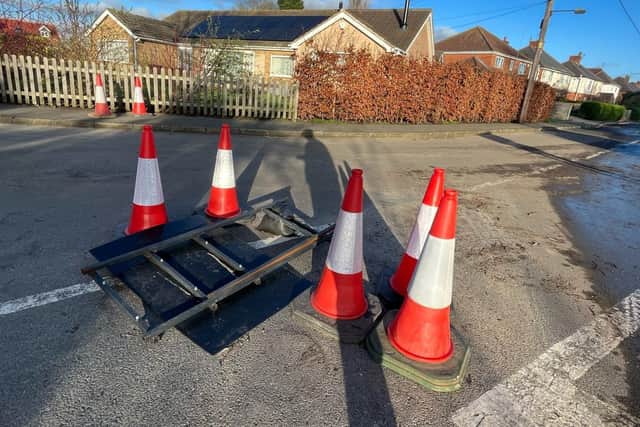 Fen Lane has been blocked off due to the recent flooding | Photo: James Turner
