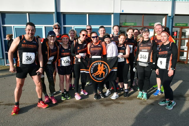 Skegness and District Running club members.