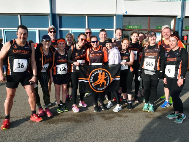 Skegness and District Running club members.