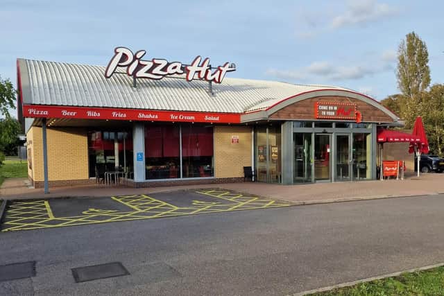 Pizza Hut on rhe Heath Road industrial estate in Skegness has announced its closure.