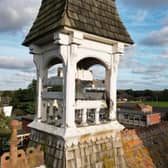 The roof of the Old School House. Photo: ELDC/QEGS