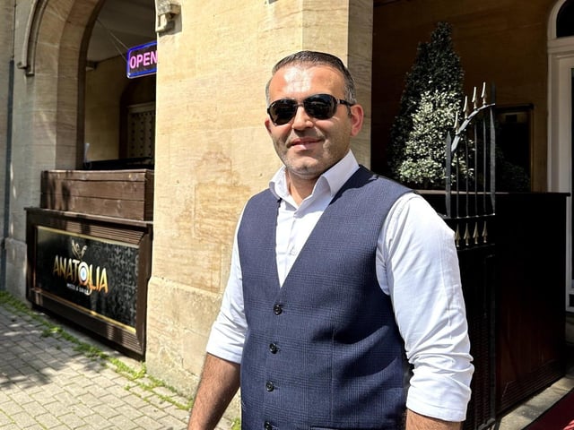 Ozkan (Ozzy) Nacar from Anatolia restaurant. Photo: Ellis Karran/LDRS