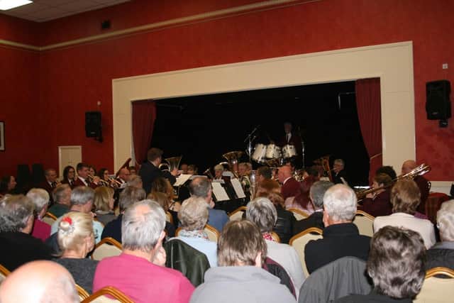 Alford Silver Band always attracts a large audience