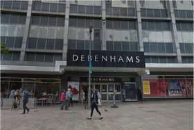 Debenhams in The Moor.