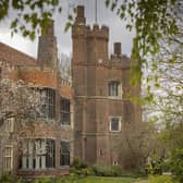 East side of the property and the tower. Image: Christopher Ison/English Heritage