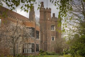 East side of the property and the tower. Image: Christopher Ison/English Heritage