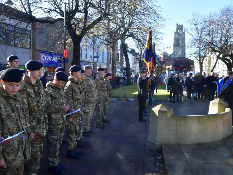 A two minute silence was held.