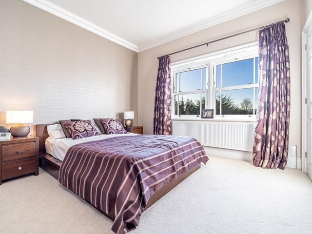 One of the other bedrooms.