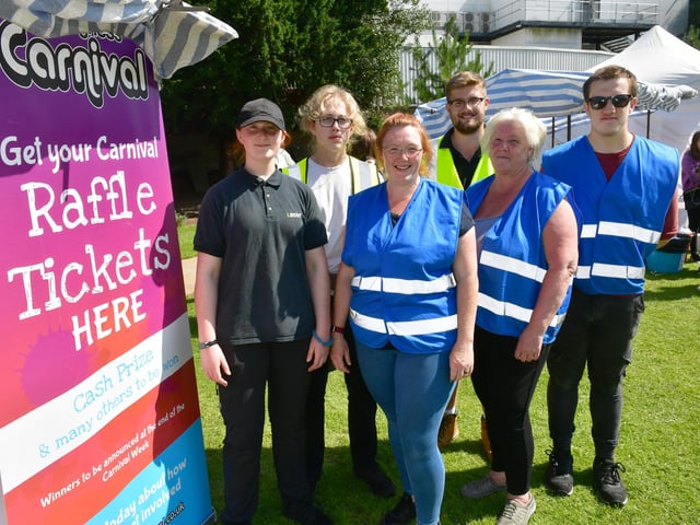Poppy Adams, Toby Miller, Caroline Miller, Joshua Newman, Janet Boultby and Patrick Miller