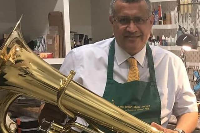 Ron Moonesinghe, from British Music Service.