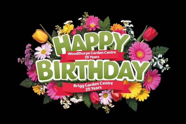 Join us for a double celebration as Woodthorpe and Brigg Garden Centres mark major milestones