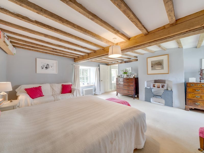 The principal bedroom.