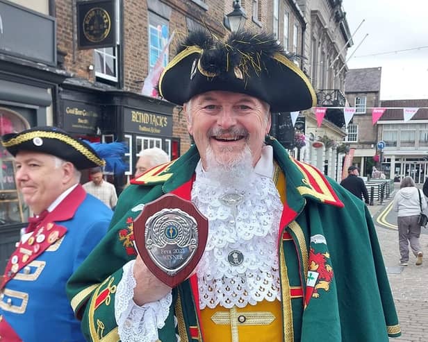 Sleaford Town Crier John Griffiths will be marking the first anniversary of the King's coronation.