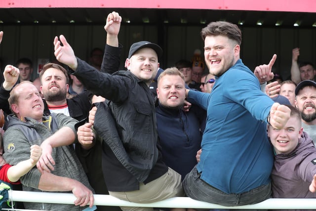 Boston United fans saw their side finally clinch promotion back to the National League.
